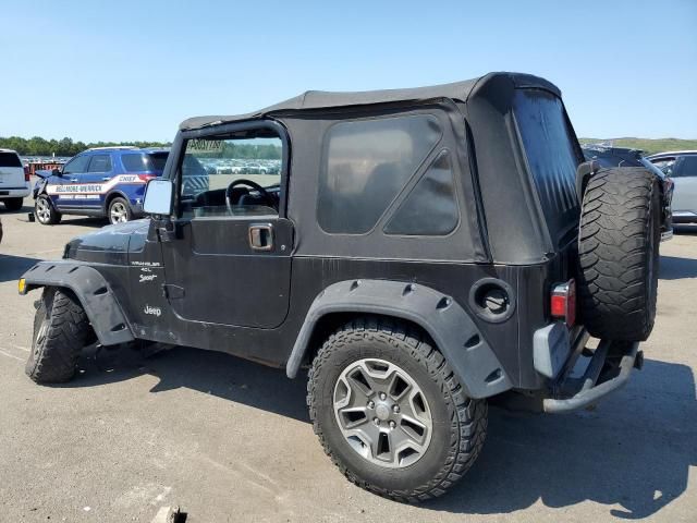 2001 Jeep Wrangler / TJ Sport