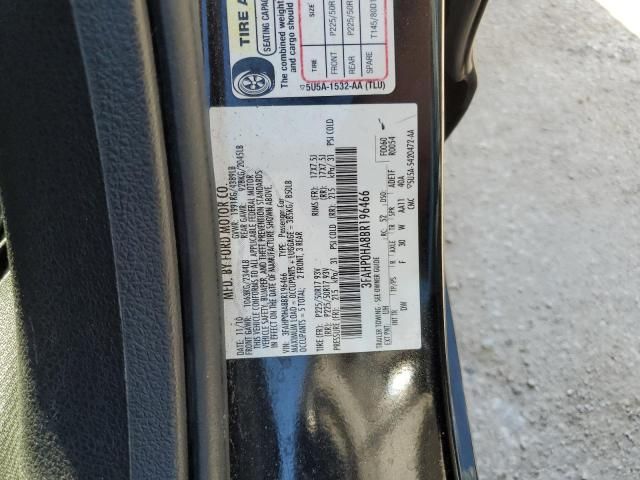 2011 Ford Fusion SE