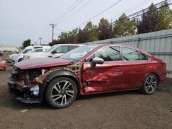 Salvage cars for sale at New Britain, CT auction: 2019 Subaru Legacy Sport