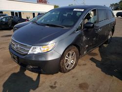 Salvage cars for sale at New Britain, CT auction: 2011 Honda Odyssey EXL