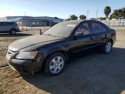 Salvage cars for sale at San Diego, CA auction: 2009 Hyundai Sonata GLS