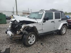 Salvage cars for sale at Montgomery, AL auction: 2012 Jeep Wrangler Unlimited Sahara