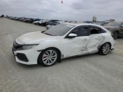 Honda salvage cars for sale: 2018 Honda Civic EX