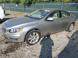 Salvage cars for sale at Candia, NH auction: 2016 Volvo S60 Premier