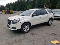 Salvage cars for sale at Arlington, WA auction: 2015 GMC Acadia SLE