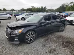 Nissan salvage cars for sale: 2020 Nissan Altima SR