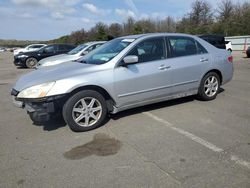 Salvage cars for sale from Copart Brookhaven, NY: 2003 Honda Accord EX