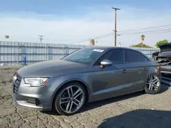 Salvage cars for sale at Colton, CA auction: 2019 Audi A3 Premium