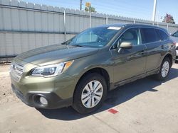 Salvage cars for sale at auction: 2017 Subaru Outback 2.5I Premium