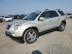 Salvage cars for sale at Helena, MT auction: 2011 GMC Acadia SLT-2