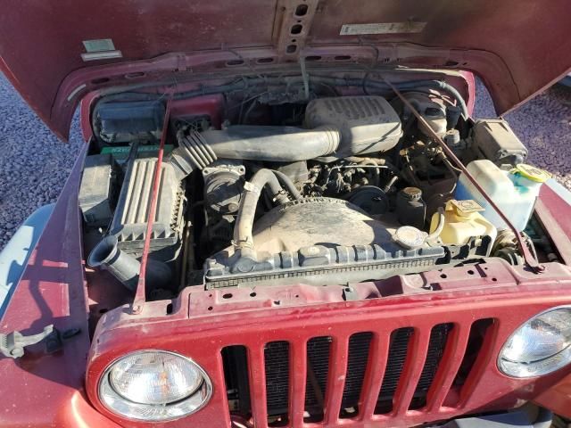 1998 Jeep Wrangler / TJ SE