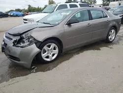 Chevrolet salvage cars for sale: 2012 Chevrolet Malibu LS