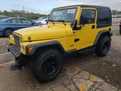 2001 Jeep Wrangler / TJ SE en venta en Chicago Heights, IL