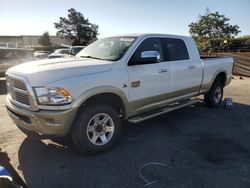 Salvage cars for sale at San Martin, CA auction: 2012 Dodge RAM 2500 Longhorn