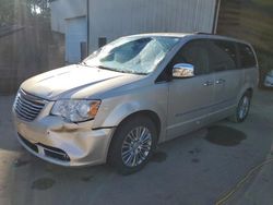 Salvage cars for sale at Ham Lake, MN auction: 2013 Chrysler Town & Country Touring L