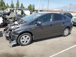 Salvage cars for sale at Rancho Cucamonga, CA auction: 2010 Toyota Prius