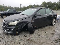 Salvage cars for sale at Ellenwood, GA auction: 2015 Chevrolet Cruze LTZ