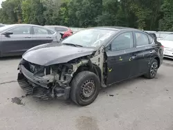 Salvage cars for sale at Glassboro, NJ auction: 2015 Nissan Sentra S