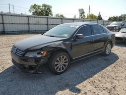 Salvage cars for sale at Lansing, MI auction: 2013 Volkswagen Passat SEL