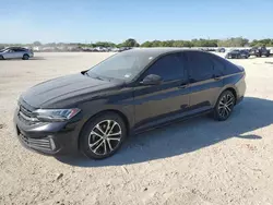 Salvage cars for sale at San Antonio, TX auction: 2022 Volkswagen Jetta Sport