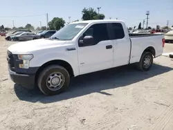 Salvage trucks for sale at Los Angeles, CA auction: 2015 Ford F150 Super Cab