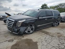 Cadillac salvage cars for sale: 2015 Cadillac Escalade ESV Premium