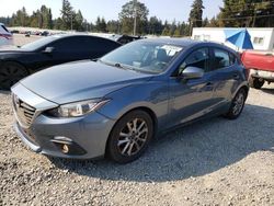 Salvage cars for sale at Graham, WA auction: 2015 Mazda 3 Touring