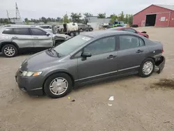 Salvage cars for sale at London, ON auction: 2010 Honda Civic DX-G