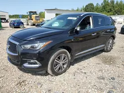 Salvage cars for sale at Memphis, TN auction: 2019 Infiniti QX60 Luxe