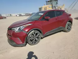 Salvage cars for sale at Amarillo, TX auction: 2018 Toyota C-HR XLE