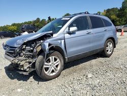 Salvage cars for sale at Mebane, NC auction: 2011 Honda CR-V EXL