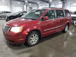 Salvage cars for sale at Ham Lake, MN auction: 2010 Chrysler Town & Country Touring Plus