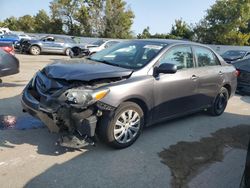 Toyota Vehiculos salvage en venta: 2013 Toyota Corolla Base