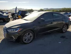 Salvage cars for sale at Las Vegas, NV auction: 2018 Hyundai Elantra SEL