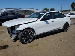 Salvage cars for sale at San Diego, CA auction: 2024 BMW I5 M60