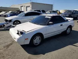 Salvage cars for sale at Martinez, CA auction: 1986 Toyota MR2