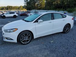 Salvage cars for sale at Fairburn, GA auction: 2017 Ford Fusion SE