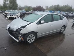 Salvage cars for sale at Woodburn, OR auction: 2007 Toyota Prius