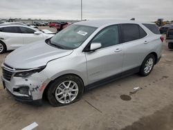 Salvage cars for sale at Wilmer, TX auction: 2022 Chevrolet Equinox LT