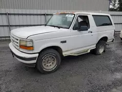 Salvage cars for sale at Gastonia, NC auction: 1995 Ford Bronco U100