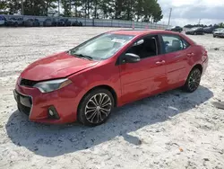 Salvage cars for sale at Loganville, GA auction: 2015 Toyota Corolla L