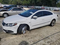 Salvage cars for sale at Ocala, FL auction: 2013 Volkswagen CC VR6 4MOTION