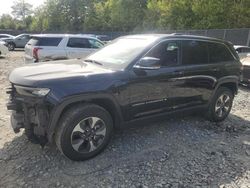 Salvage cars for sale at Waldorf, MD auction: 2022 Jeep Grand Cherokee Limited 4XE