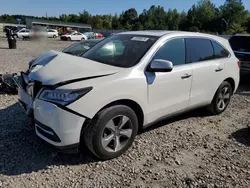 Salvage cars for sale at Memphis, TN auction: 2015 Acura MDX