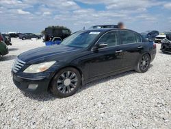 Salvage cars for sale at Taylor, TX auction: 2009 Hyundai Genesis 3.8L