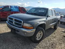 Salvage cars for sale at Magna, UT auction: 2004 Dodge Dakota Quad SLT