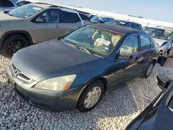 Salvage cars for sale at Temple, TX auction: 2004 Honda Accord LX