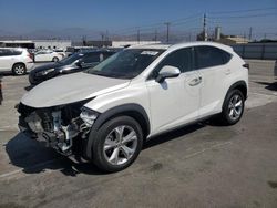 Salvage cars for sale at Sun Valley, CA auction: 2017 Lexus NX 200T Base