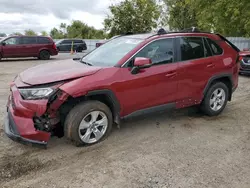 Salvage cars for sale at London, ON auction: 2021 Toyota Rav4 XLE