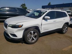 Jeep salvage cars for sale: 2021 Jeep Cherokee Limited